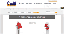 Desktop Screenshot of calilimoveis.com.br